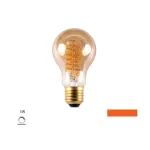E27 Amber Dia 60