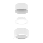 BARI Q LED SURFACE MOUNTING HOUSING DIA 160 MM